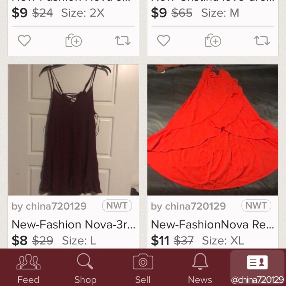 Sale!!! Any 6 items under $15 for $30